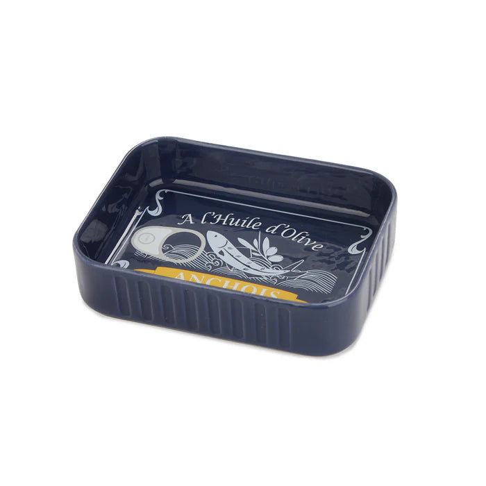 Cuenco cerámica Conserverie Anchoas azul - Apto lavavajillas microondas