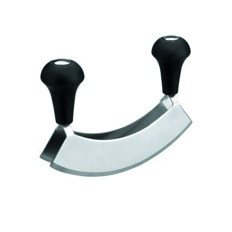 Cuchilla doble hoja Lacor 17 cm para picar hierbas aromáticas