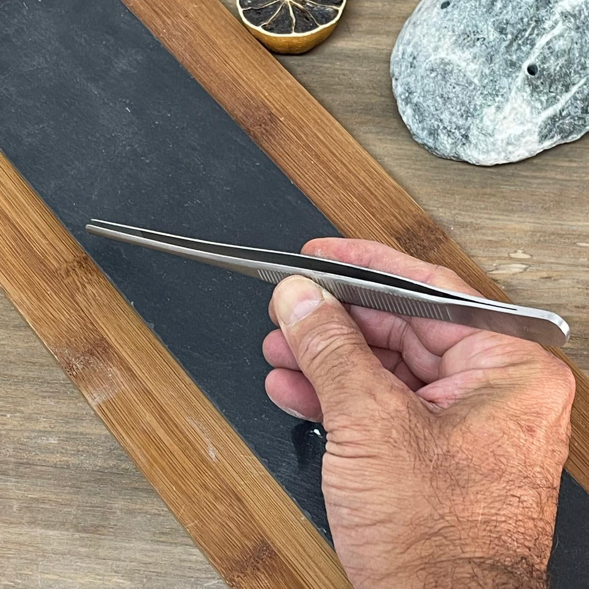 Pinza del chef inox