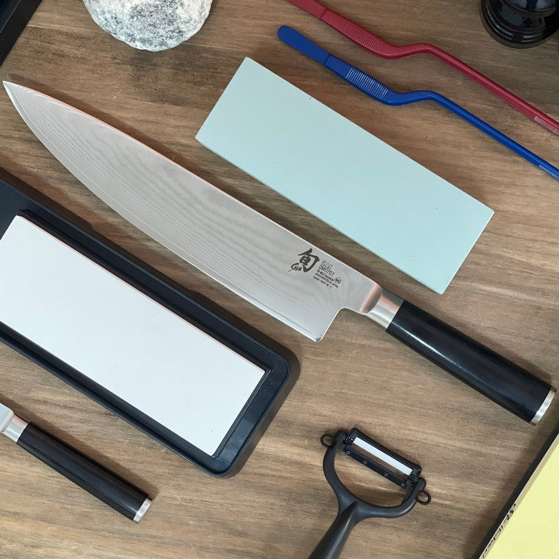 Cuchillo chef Kai Shun Classic 25 cm acero damasco 32 capas VG-MAX DM-0707