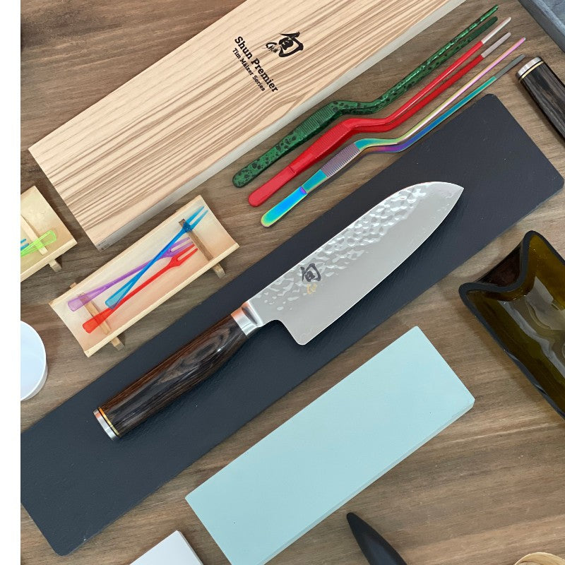 Cuchillo santoku Kai Shun Premier 14 cm acero damasco 72 capas TMD-1727