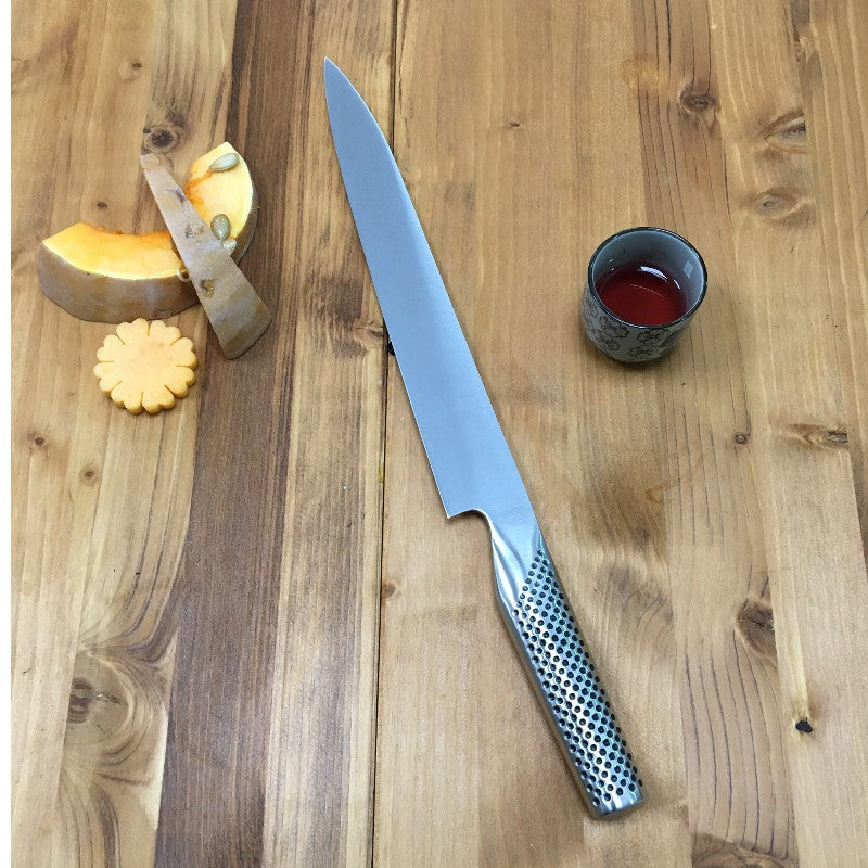 Cuchillos japoneses Global Serie G incluyendo el yanagiba G-11R sashimi 25 cm
