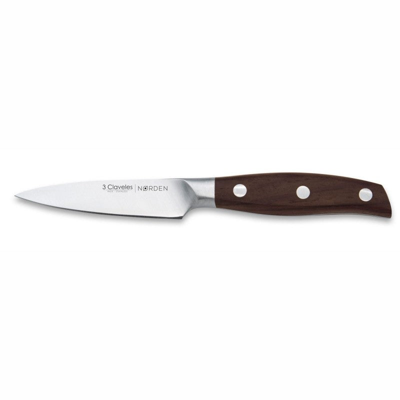 untilla de cocina 3 Claveles Norden 9 cm con mango de roble natural