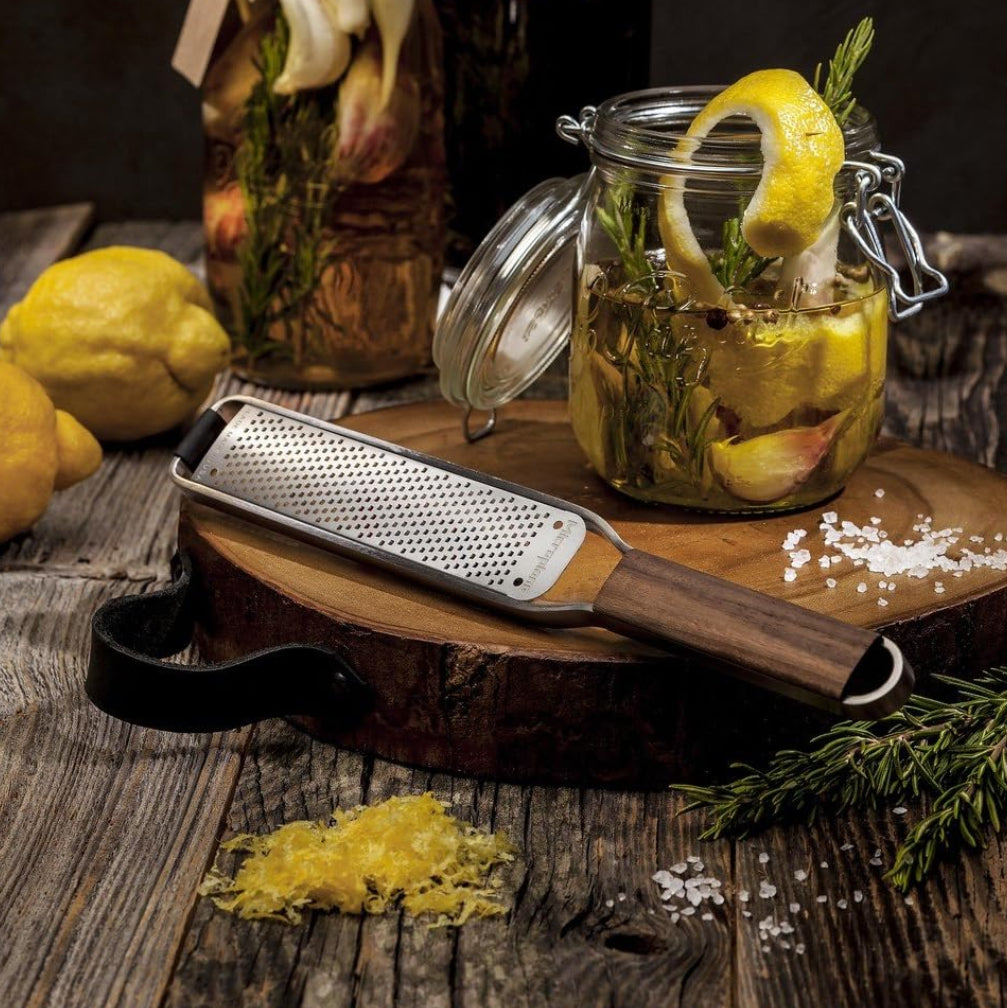 Presentación caja regalo rallador Microplane Master Serie 43320 premium ideal regalo amantes cocina chefs