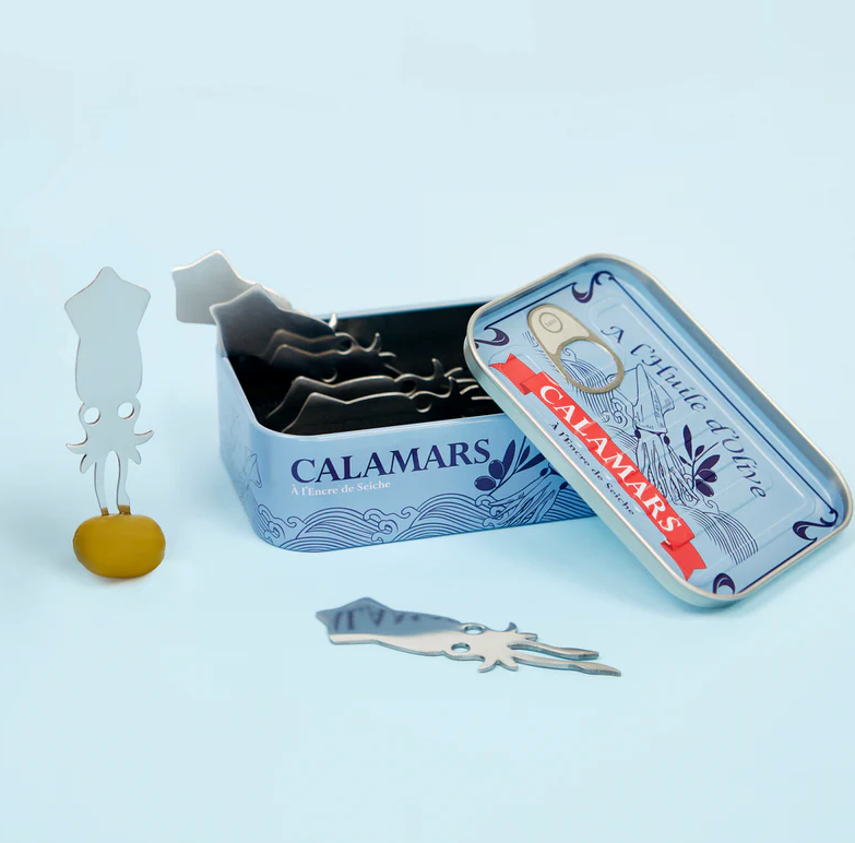 Tenedores para aperitivos Conserverie Calamares