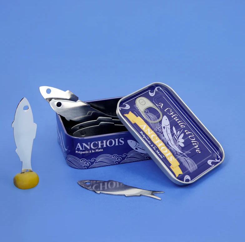 balvi tenedores para aperitivos anchoas