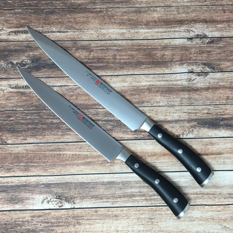 cuchillo chef hoja estrecha ikon classic wusthof