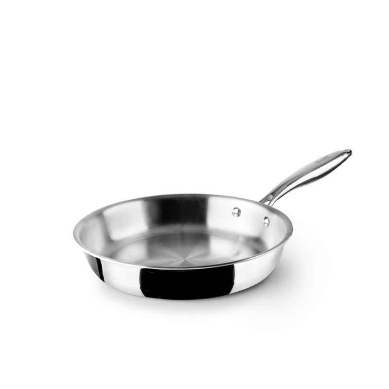 Sartén acero inox tricapa Ibili Triply Natural - vista general