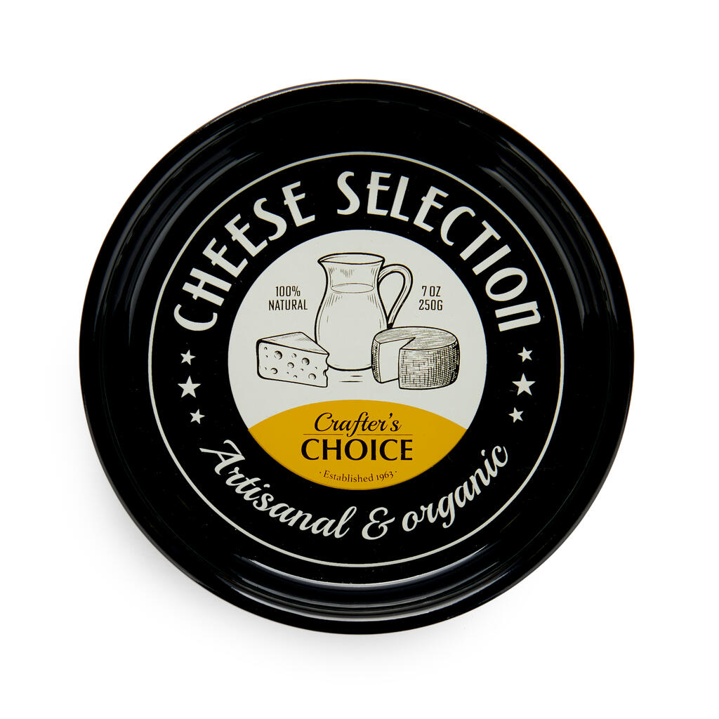 Cuenco para aperitivos Cheese Selection negro de cerámica Balvi